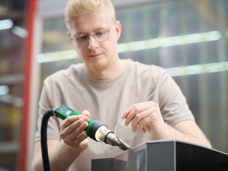Ручной аппарат горячего воздуха PENWELD 500-A, применение